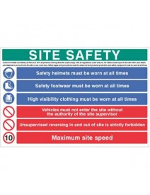 Site information sign version 5